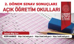 Açık Öğretim Okulları 2. Dönem Sınav Sonuçları Açıklandı