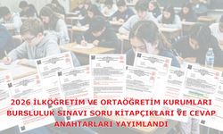 İlköğretim ve Ortaöğretim Kurumları Bursluluk Sınavı (İOKBS) soru kitapçıkları ve cevap anahtarları yayımlandı