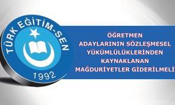 Öğretmen Adaylarının Sözleşmesel Yükümlülüklerinden Kaynaklanan Mağduriyetler Giderilmeli