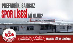 Prefabrik, Sahasız Spor Lisesi Mi Olur?