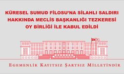 “Meclis Başkanlığı Tezkeresi” tüm partilerin ittifakı ve oy birliğiyle kabul edildi.
