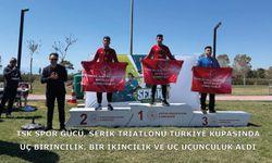 TSK Spor Gücü, Serik Triatlonu Türkiye Kupasında üç birincilik, bir ikincilik ve üç üçüncülük aldı