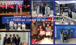 İmam Hatip Ortaokullarından TÜBİTAK 2204-B'de Büyük Başarı
