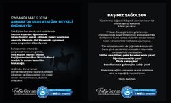 17 NİSAN’DA ANKARA’DA ULUS ATATÜRK HEYKELİ ÖNÜNDEYİZ!