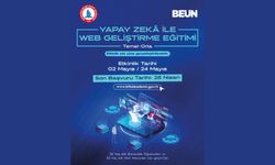 "Yapay Zekâ ile Web Geliştirme Eğitimi" (Temel-Orta Seviye) başlıyor!