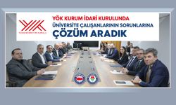 YÖK Kurum İdari Kurulunda Üniversite Çalışanlarının Sorunlarına Çözüm Aradık