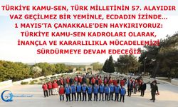 Vaz geçilmez bir yeminle, ecdadın izinde… 1 Mayıs’ta Çanakkale’den haykırıyoruz