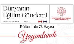 “Dünyanın Eğitim Gündemi” e-bülteninin 77. sayısı yayımlandı!