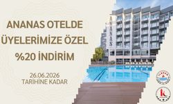 Alanya/Ananas Otelimizde Üyelerimize Özel Kampanya.