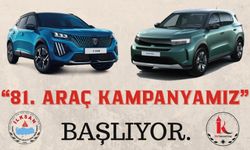 81. ARAÇ KAMPANYAMIZ BAŞLIYOR