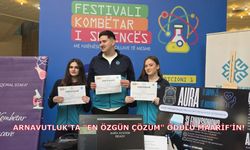 Arnavutluk’ta "En Özgün Çözüm" Ödülü Maarif’in!