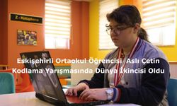 Eskişehirli Ortaokul Öğrencisi, Kodlama Yarışmasında Dünya İkincisi Oldu