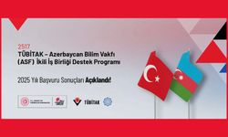 2517 TÜBİTAK–Azerbaycan Bilim Vakfı (ASF) İkili İş Birliği Destek Programı 2025 Yılı Başvuru Sonuçları Açıklandı