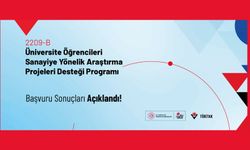 2209-B Üniversite Öğrencileri Sanayiye Yönelik Araştırma Projeleri Desteği Programı Başvuru Sonuçları Açıklandı