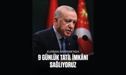 Kurban Bayramı 9 gün tatil olacak