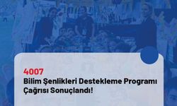 4007 Bilim Şenlikleri Destekleme Programı Çağrısı Sonuçlandı