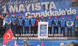 Bu sadece bir miting değil bir ruhu yeniden diriltiyoruz