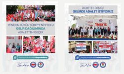 ÇORUM SAAT KULESİ EMEĞE VE EMEKÇİYE DEĞERİN VAKTİNİ GÖSTERDİ