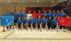 Hava Astsubay Meslek Yüksekokulundan oryantiring, hado ve kros branşlarında başarı