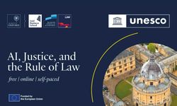UNESCO ve Oxford Üniversitesi'nin Yapay Zekâ, Adalet ve Hukukun Üstünlüğü kursu