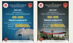 Yüksek lisans ve doktora programlarına sivil ve asker öğrenci alınacak