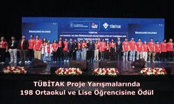 TÜBİTAK Proje Yarışmalarında 198 Ortaokul ve Lise Öğrencisine Ödül