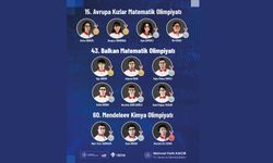Gençlerimiz bilim olimpiyatlarından yine madalyalarla döndüler!