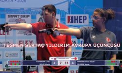 Teğmen Sertaç Yıldırım Avrupa Üçüncüsü