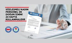 Sözleşmeli Kadın Personel De Doğum İznini 24 Hafta Kullanmalıdır