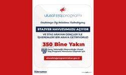 350 bine yakın staj başvurusu aldık