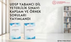 UDSP Yabancı Dil Yeterlilik Sınavı'na ilişkin konu-soru dağılımı tablosu ve örnek sorular yayımlandı