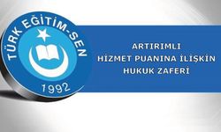ARTIRIMLI HİZMET PUANINA İLİŞKİN HUKUK ZAFERİ