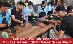 Geleceğin Ayakkabı Tasarımcıları, Meslek Lisesinden "Usta" Olarak Mezun Oluyor
