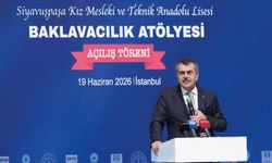 İSTANBUL'DA MESLEKİ VE TEKNİK ANADOLU LİSESİNDE BAKLAVACILIK ATÖLYESİ AÇILDI