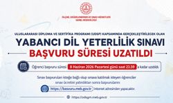 "YABANCI DİL YETERLİLİK SINAVI" BAŞVURU SÜRESİ UZATILDI
