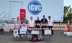 Evrenos Takımı, ABD’de düzenlenen IGVC 2025’te Yılın En Başarılı Yeni Takımı Oldu