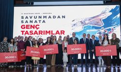 "SAVUNMADAN SANATA: GENÇ TASARIMLAR" YARIŞMASININ ÖDÜL TÖRENİ