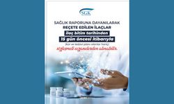 Sağlık raporuyla aldığınız ilacınızı, bitim tarihinden 15 gün öncesi itibarıyla temin edebilirsiniz.