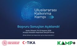 KAMP, Uluslararası Kalkınma Kampı Başvuru Sonuçları Açıklandı