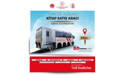 Kitap satış aracımız Edirne Uzunköprü’de