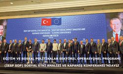 İstihdam, Eğitim ve Sosyal Politikalar Sektörel Operasyonel Programı (İESP SOP) Sosyal Etki Analizi ve Kapanış Konferansı’ndayız