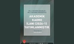 Milli Savunma Üniversitesi Akademik kadro ilanı