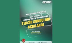 2026 yılı Milli Savunma Üniversitesi tercih işlemleri sonuçları açıklandı