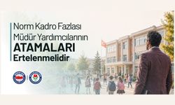 NORM KADRO FAZLASI MÜDÜR YARDIMCILARININ ATAMALARI ERTELENMELİDİR
