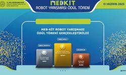 MEB-KİT Robot Yarışması’nda dereceye giren takımlar ödüllerine kavuştu!