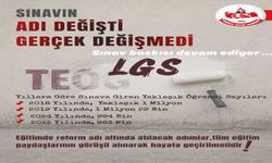 ADI DEĞİŞTİ AMA SİSTEM DEĞİŞMEDİ İŞTE LGS GERÇEĞİ