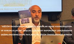 “Eğitim Ekosisteminde Şiddet: Kurumlar Arası Koordinasyon ve Sorumluluklar” başlıklı çalıştay raporumuzu sunduk