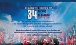 Türk Eğitim-Sen 34 yaşında