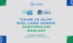 ÜNİDES “Çevre ve İklim” Özel Çağrı Dönemi Başvuruları Başladı!
