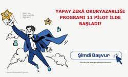 Yapay Zekâ Okuryazarlığı Programı 11 Pilot İlde Başladı!